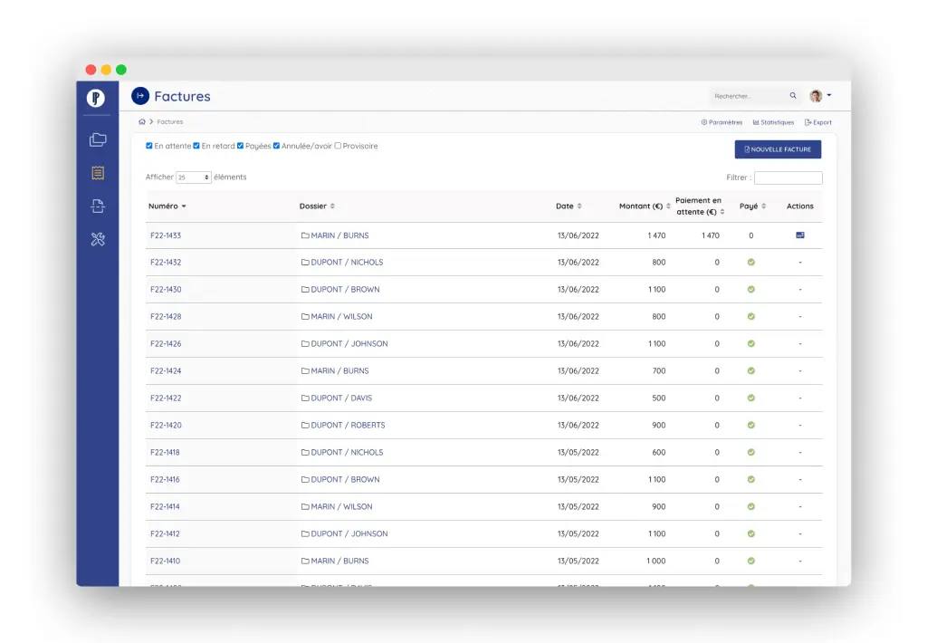 Facturation aperçu 3
